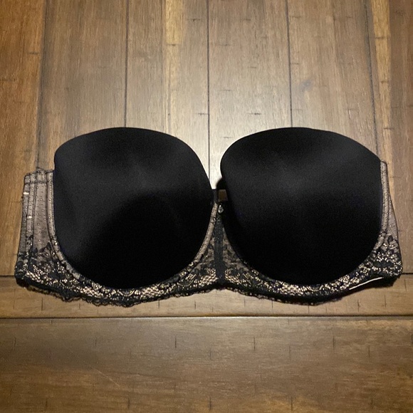 torrid Intimates & Sleepwear Torrid 42 Ddd Strapless Bra Blacktan